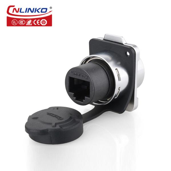 Customized Cable Industrial RJ45 Connector Waterproof Ip68 for Signal Transfer