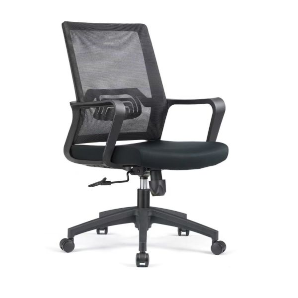 Low Back Office Mesh Staff Chair Black Computer Revolving Chair