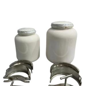 Large Volume Alumina Ceramic Jar 15L for Rolling Jar Mill Applied Fields