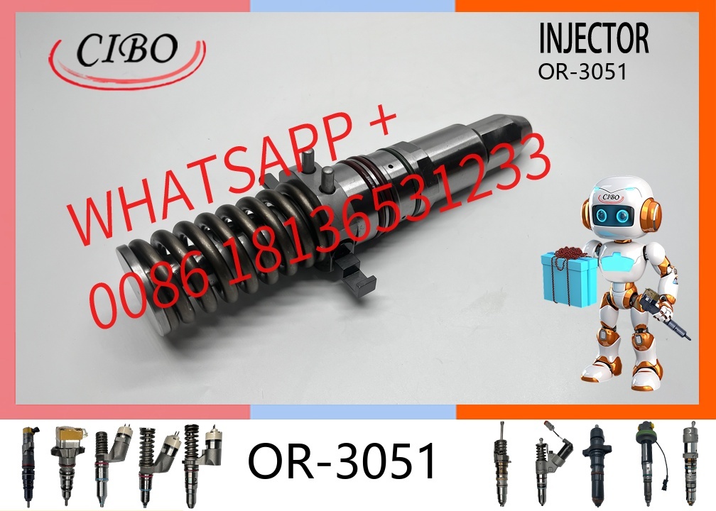 original OR-3051 Fuel Injector Assembly for  3512A Engine Construction Machinery Diesel Fuel Injection Nozzle Replacement 7E-3383 7C-0345 7C-4175 original new injector