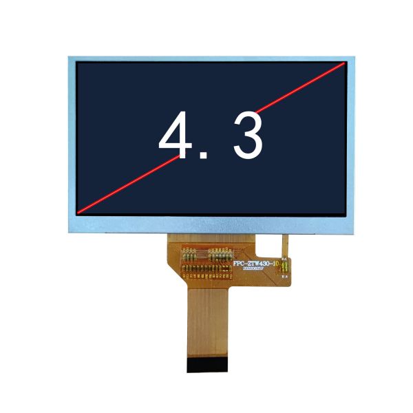 4.3 дюймовый TFT дисплейный модуль, разрешение 1280x800, интерфейс LVDS, угол обзора ALL, интерфейс LVDS,