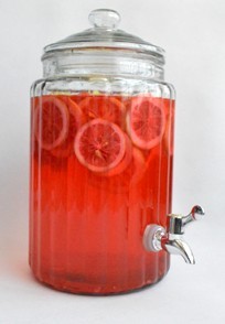 glass juice / beverage dispensers