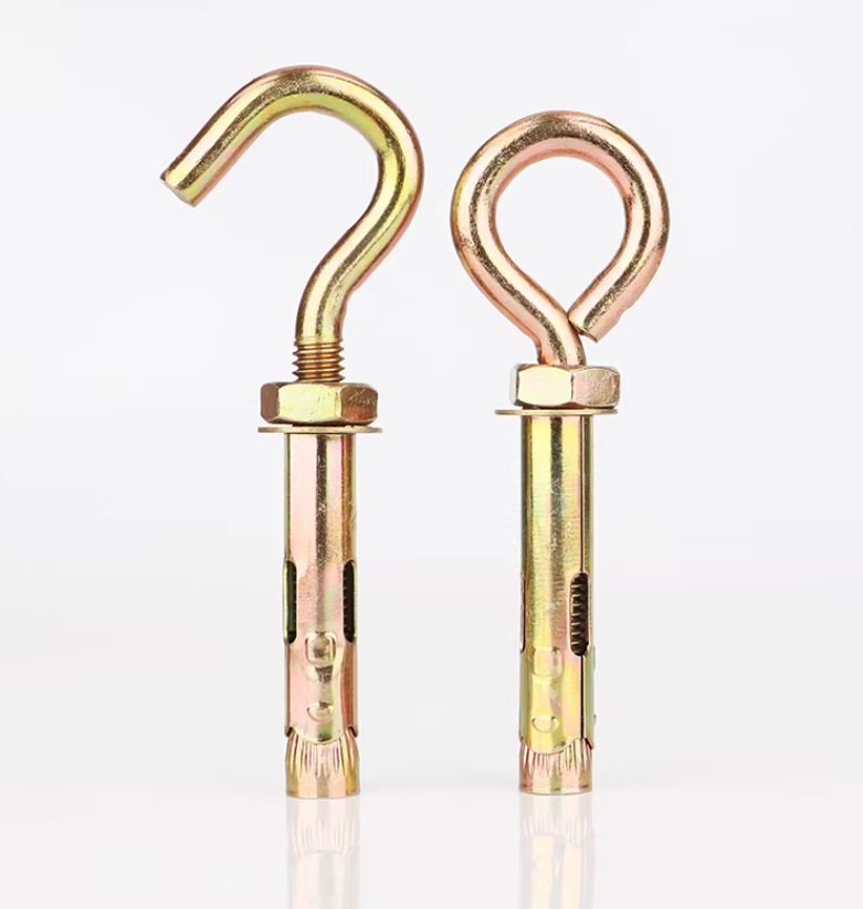Carbon Steel Grade 4.8 8.8 10.9 12.9  METAL BOLT Zinc Plated Hook Anchor Bolt
