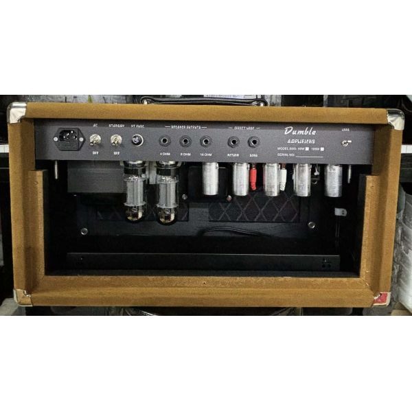 2024 HOT!!! Dumble #002 Version Clone SSS20-Steel String Singer SSS Tube Amp Head 20Watt in Suede Brown with Original Knobs