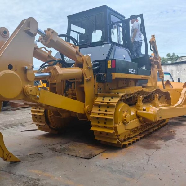 Shantui SD32 Used Bulldozer Crawler Heavy Duty Construction Machinery
