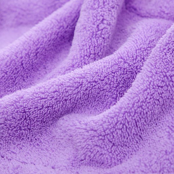 Coral Fleece Microfiber Hair Towel