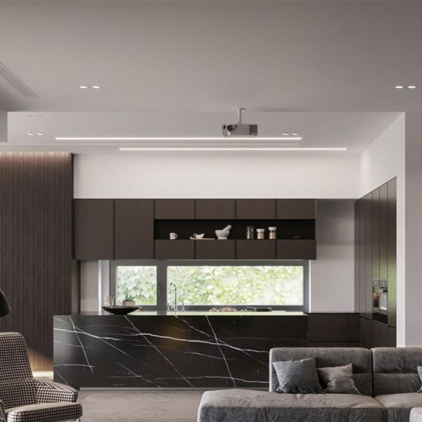 ODM E0 PVC Kitchen Cabinet Design