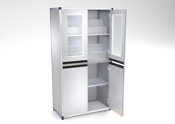 Waterproof Computer Lab Furniture Drug Reagent Storage Cabinet For Schools