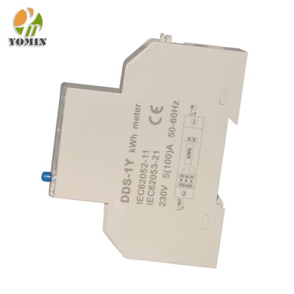 IEC standard LCD And Analog Display Type Single Phase Din Rail Energy Meter
