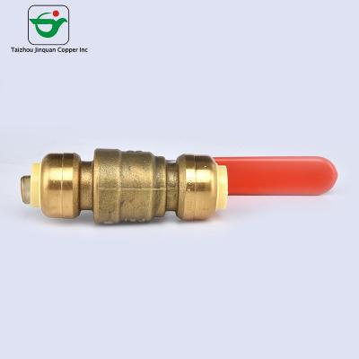 600PSI 1X1'' CW614N Lead Free Ball Valve Rust Resistant