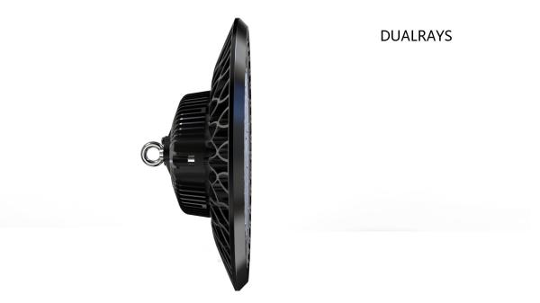 120° Beam Angle LED High Bay Light Fittings Dualrays 150W Source For Shipyard / Mines