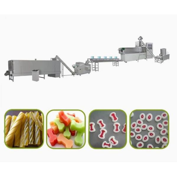 100KW PET Chews Dog Treat Maker Machine Molding Machine Stainless Steel