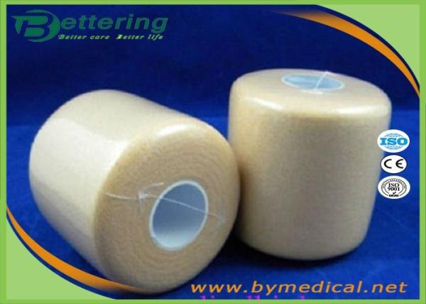 Skin Colour 7cmX27m Sports Underwrap Foam Tape Polyester Fiber Elastic Adhesive Muscle Strain Injury Roll Bandage