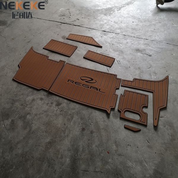 6mm UV Resistant Self-Adhesive Marine EVA Flooring for 2013 Regal Express 28 Boat Deck Mat