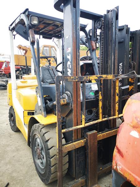 secondhand cheap Used 3 ton forklift TCM FD30 diesel forklift