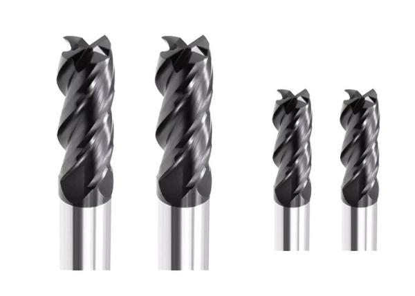 Tungsten Carbide End Mill For Hardness HRC 45 55 65 Steel Milling Cutting