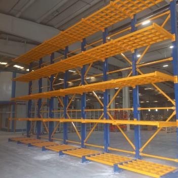 Industrial Cantilever Rack for Warehouse Storage Up to 10000 lbs