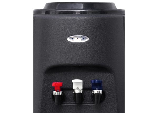 All Black Bottled Water Dispenser HC2701A One Piece Body Stainless Steel Tanks