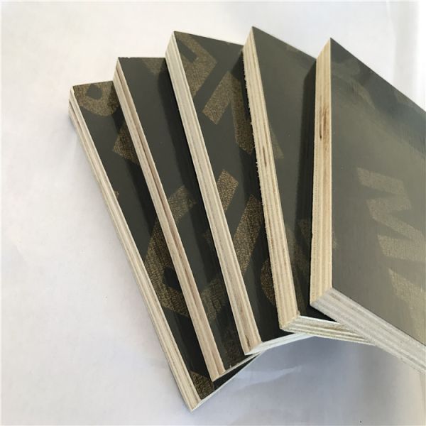 Durable Poplar Core Plywood , Film Faced Shuttering Plywood For Building Construction