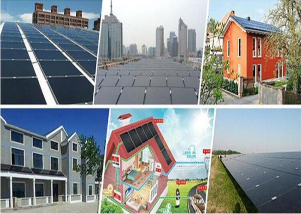 10KＷ Home Solar Power Smart Power Application Roof Mounting System Residential