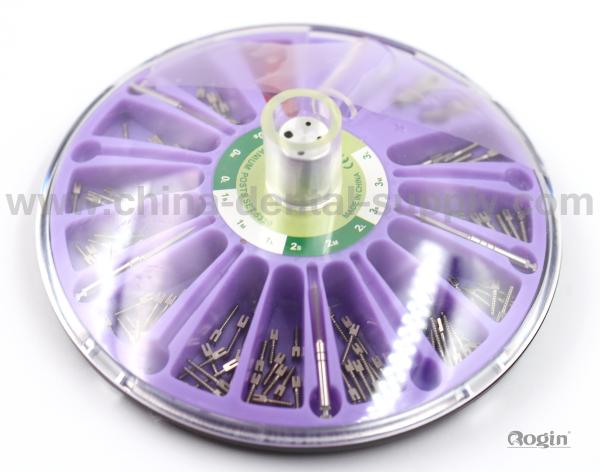 Endodontic Treatment Use Dental Titanium Screw Post for Teeth Restoration