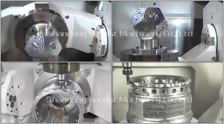 vmc филировальная машина CNC высокой точности 1050 5axis умная с сильной ригидностью и большой режа силой