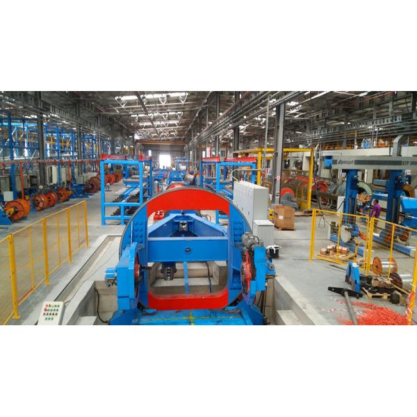 Pneumatic Braking 150daN PN3000 Wire Cable Stranding Machine