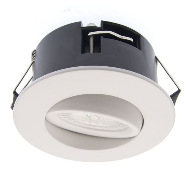 360 Degree View Adjustable IP44 Dimmable LED Downlights Recessed