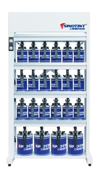 Automotive Refinish 380V Paint Mixing Machine With Stable Speed
