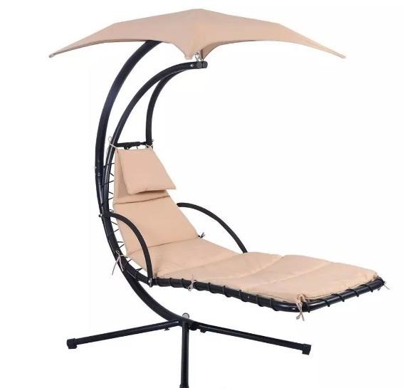 Customized Color Helicopter Swing Chair for Outdoor Furniture Metal Stand Included