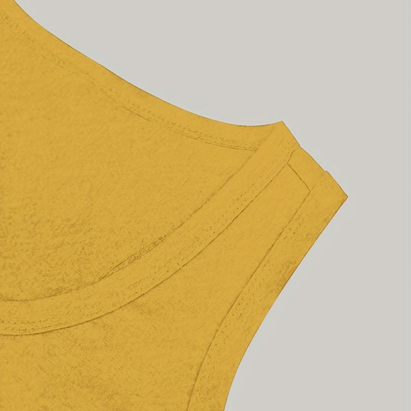 Distressed Women Tank Tops OEM ODM 160 Grams Vintage Sleeveless T-Shirt