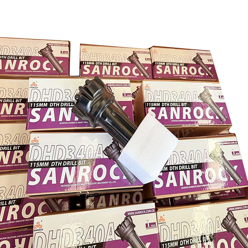 Wear Resistant DTH Button Bit with Tungsten Carbide Buttons for High Performance Drilling