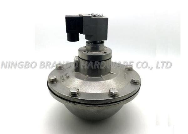 Right Angle Aluminium Pneumatic Pulse Valve CA50T QR DIN43650A SS304 Ferrule