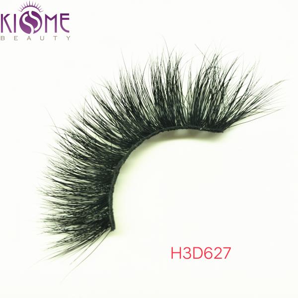 Daily Makeup Strip Real Mink Fur Eyelashes Natural Black  Multi Layers