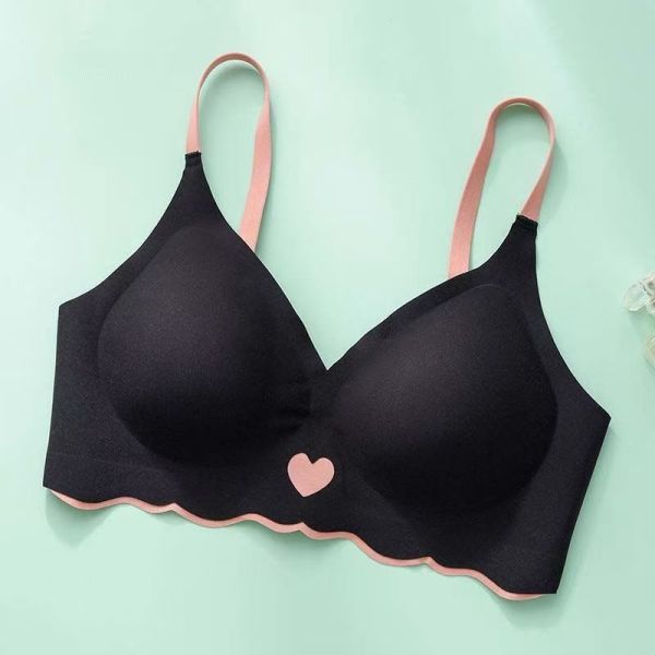Women Small Breast Bra Ladies Factory Direct Sell Underwear Seamless Ice Silk Women Bra