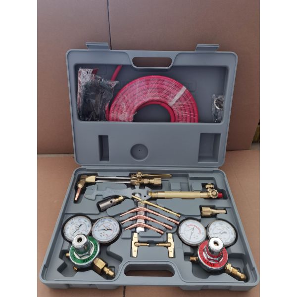 Regulador de gas de oxígeno acetileno de alta presión Kit de antorcha de corte de soldadura para industria