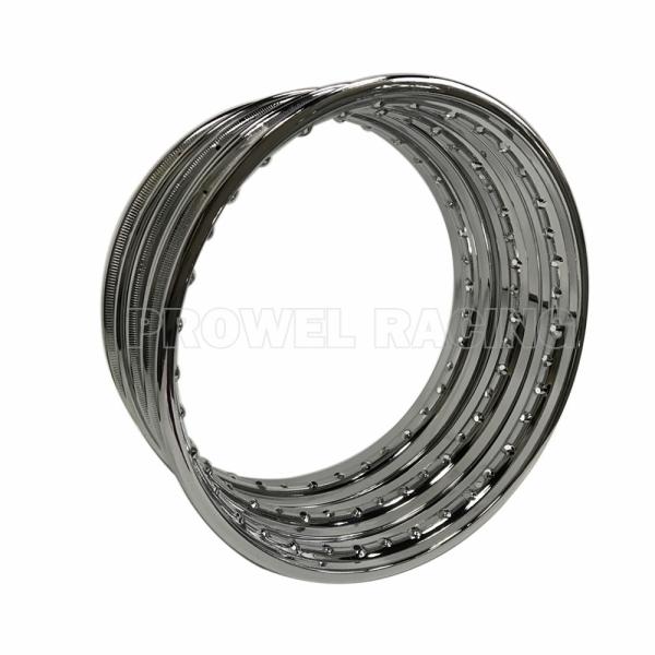 Steel Motorcycle Wheel Rims 2.15x18 Chrome Steel Rim