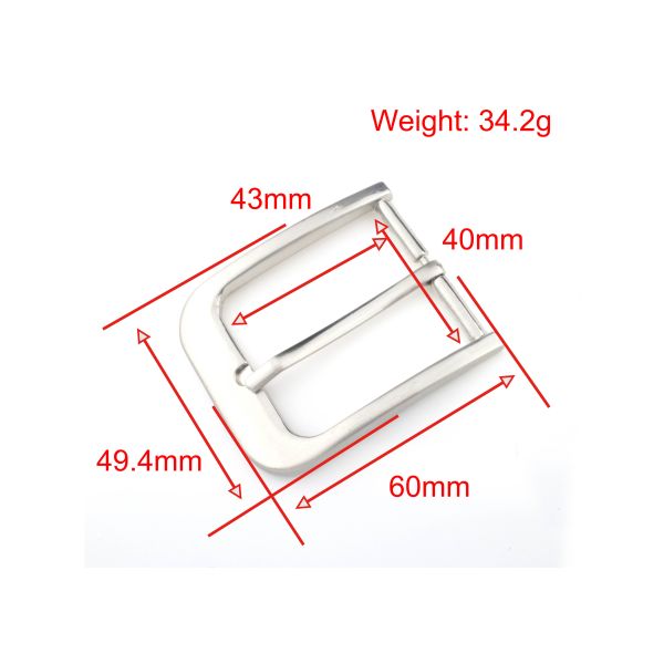 Handbag Fittings / Fashion Belt Buckles , Clip Belt Buckle Eco - Friendly