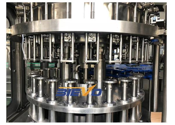 4.5KW 6 Heads 200ml Carbonated Soft Drink Filling Machine