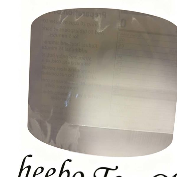 Eco Friendly Tea Paper Packaging Bag White Custom Stand Up Pouches Moisture Proof