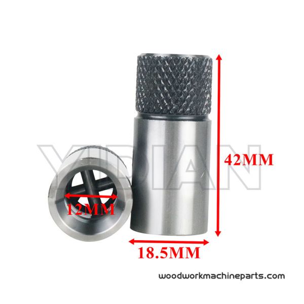 Quick Change Collet B-12x42 for Drilling Machine 18.5mm OD, 12mm ID, 42mm H