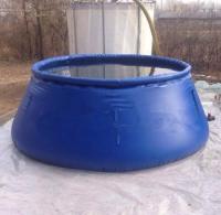 Tecido industrial Tanque de água de lonas PVC macia Retrovisor de água de chuva dobrável Tanque de água