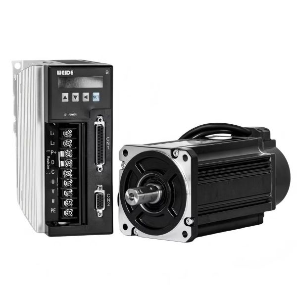 1.3kw 1500rpm Servo AC Motor 2500PPR Servo Motor Driver Kit