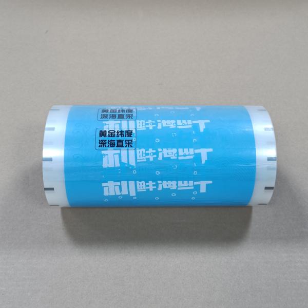 Recycled High Barrier Seafood Packaging Film with Zipper Closure