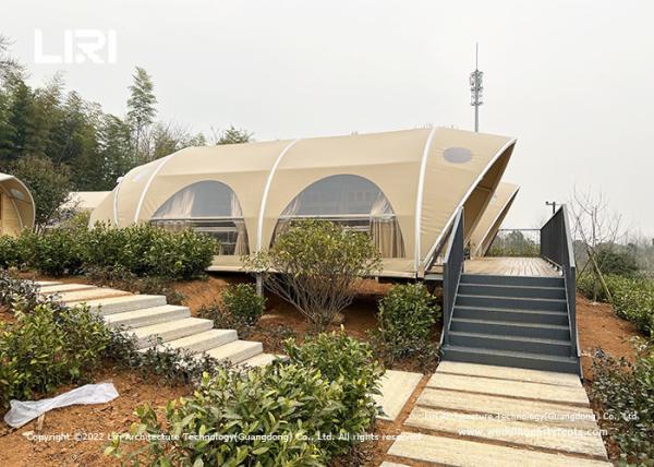 Luxury Hotel Resort Glamping Family Tent With Bathroom