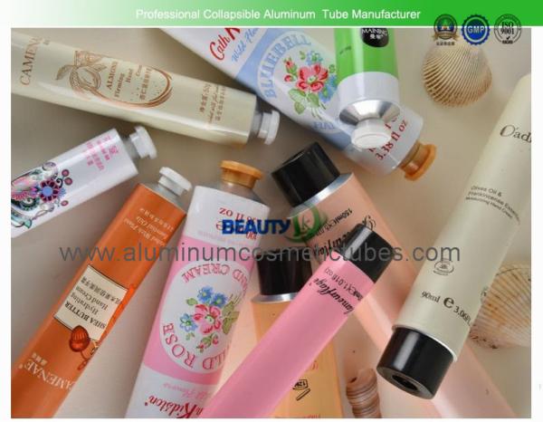 Beauty Product Skin Care Bulk Squeeze Tubes , 100ml Makeup / Lotion Tube Packaging