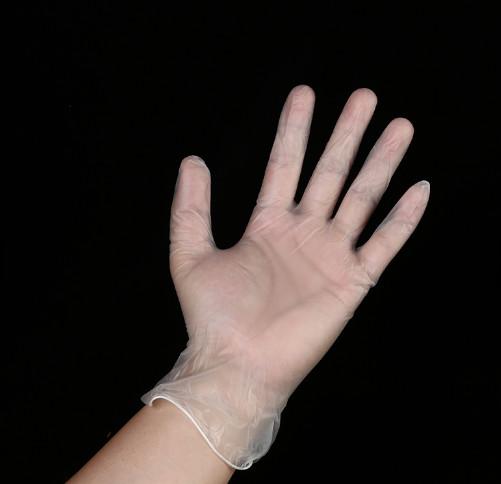 Liquid Proof Anti slip Disposable Vinyl Glove For Daily Use
