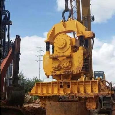 High Working Pile Driving Equipment Pile Hammer 120Kw Electric Vibro Hammer For Steel Casing Pile