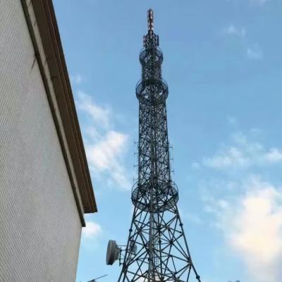 天线Wifi塔通信用4腿自支撑镀锌角钢格塔电信塔