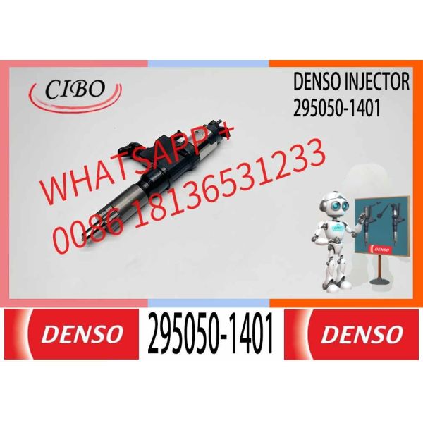 6X injecteur de carburant assy 295050-1401 8-982384263-1 Adapté au moteur diesel Isuzu 4HK1 6HK1 Excavateur ZX250-5A